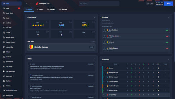 职业足球经理27/Pro Soccer Manager 27 截图