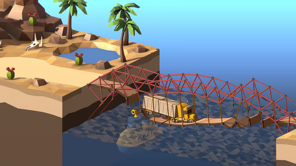 桥梁建筑师2/Poly Bridge 2 截图