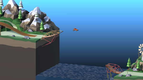 桥梁建筑师2/Poly Bridge 2 截图