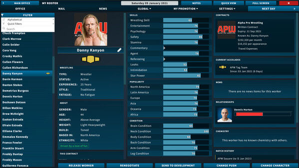 Pro Wrestling Sim 截图