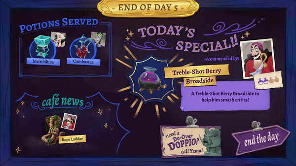 Disney Villains Cursed Café 截图