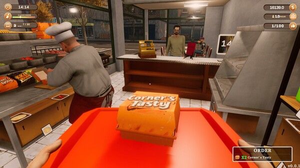 Corner Kitchen Fast Food Simulator 截图