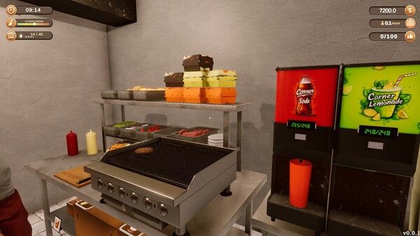 Corner Kitchen Fast Food Simulator 截图