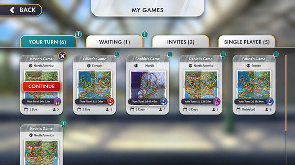Ticket to Ride® 截图
