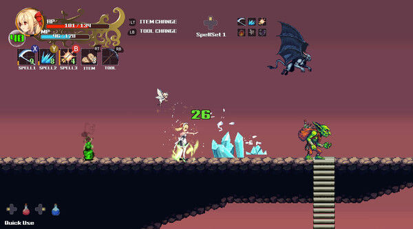 Witchroid Vania: A Magical Girl’s Fantastical Adventures 截图