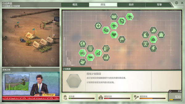 反叛公司：局势升级/Rebel Inc: Escalation 截图