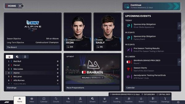 F1® Manager 2023 截图
