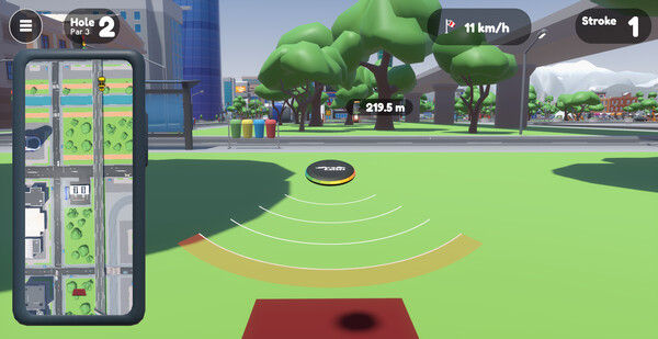 飞盘高尔夫城市/Disc Golf City 截图
