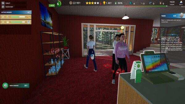 咖啡馆老板模拟/Cafe Owner Simulator 截图