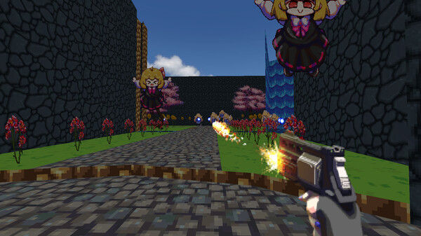 I Am Sakuya: Touhou FPS Game 截图
