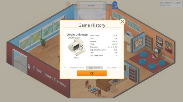 游戏开发巨头/游戏发展国/Game Dev Tycoon 截图