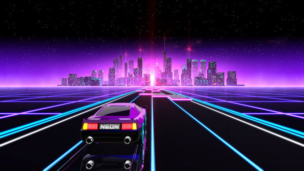 霓虹飞车/Neon Drive 截图