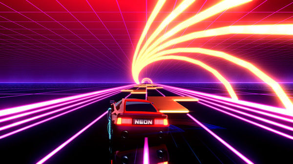 霓虹飞车/Neon Drive 截图