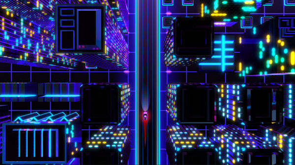 霓虹飞车/Neon Drive 截图