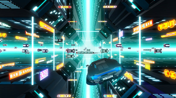 霓虹飞车/Neon Drive 截图
