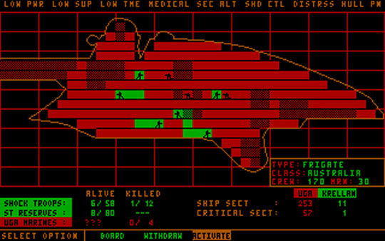 STAR FLEET II - Krellan Commander Version 2.0 截图
