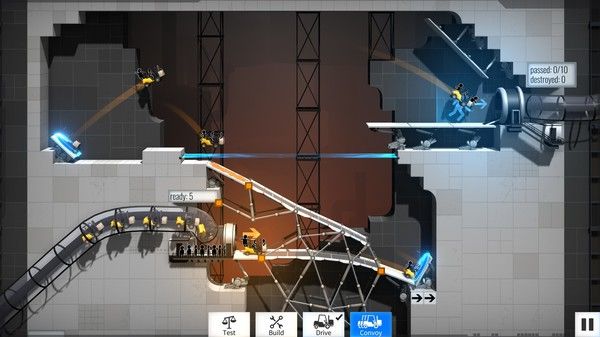 桥梁工程师传送门/Bridge Constructor Portal 截图