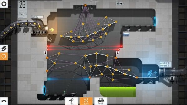 桥梁工程师传送门/Bridge Constructor Portal 截图