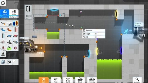 桥梁工程师传送门/Bridge Constructor Portal 截图