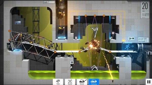 桥梁工程师传送门/Bridge Constructor Portal 截图