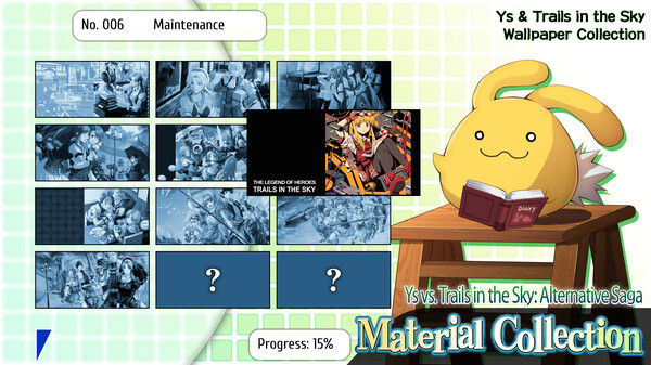 Ys vs. Trails in the Sky: Alternative Saga 截图