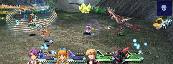 Ys vs. Trails in the Sky: Alternative Saga 截图
