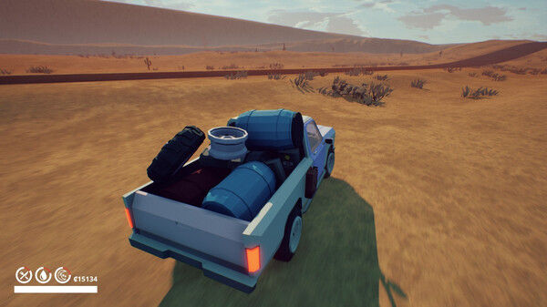 Under the Sand REDUX - a road trip simulator 截图