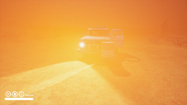 Under the Sand REDUX - a road trip simulator 截图