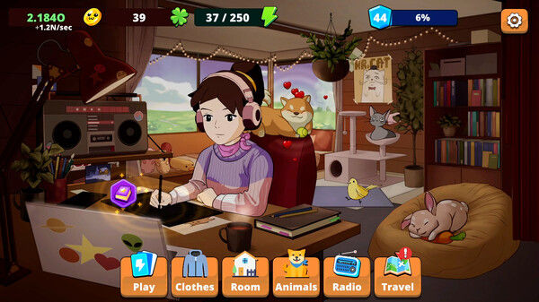 Comfy Girl: Lofi Companion 截图