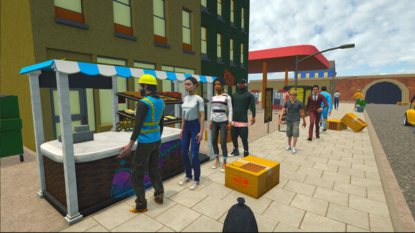 巧克力摊位模拟器/Choco Kiosk Simulator 截图