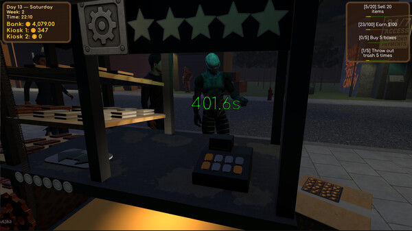 巧克力摊位模拟器/Choco Kiosk Simulator 截图