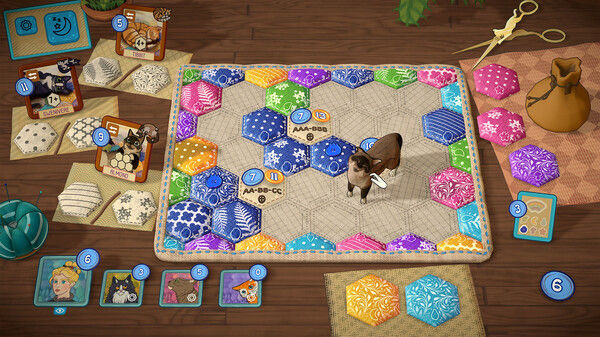 Quilts and Cats of Calico (猫与花毯) 截图
