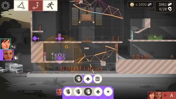 桥梁建造师：行尸走肉/Bridge Constructor: The Walking Dead 截图