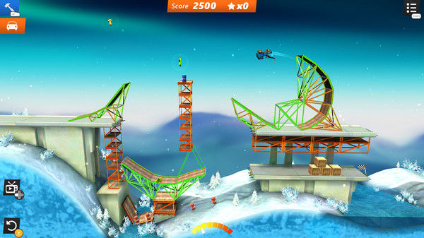 桥梁建造师：特技/Bridge Constructor Stunts 截图