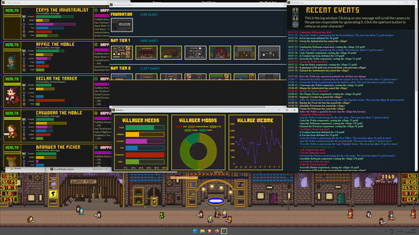 Desktopia: A Desktop Village Simulator 截图