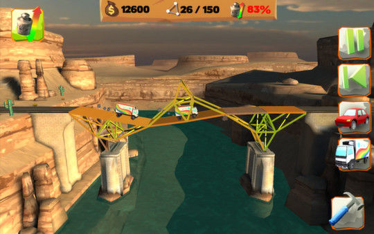 Bridge Constructor Playground 截图