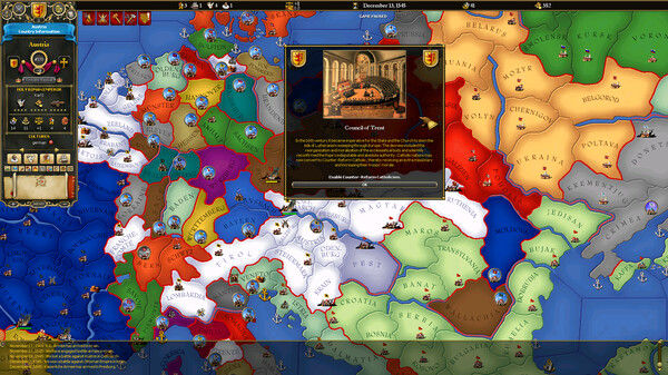 For The Glory: A Europa Universalis Game 截图
