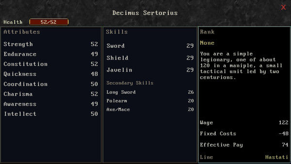 A Legionary's Life 截图