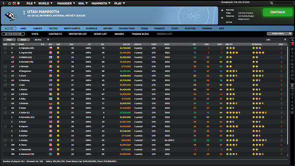 Franchise Hockey Manager 12 截图
