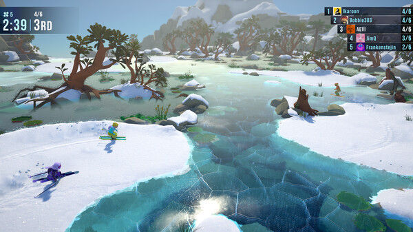 孤山速降：雪地骑手/Lonely Mountains: Snow Riders 截图
