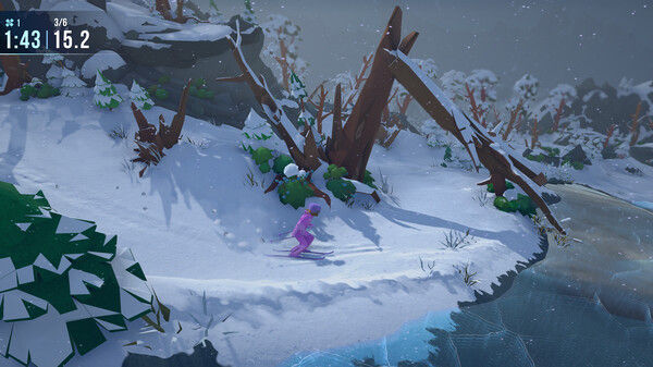 孤山速降：雪地骑手/Lonely Mountains: Snow Riders 截图