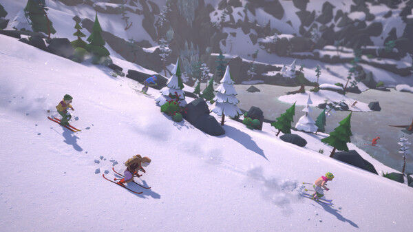 孤山速降：雪地骑手/Lonely Mountains: Snow Riders 截图