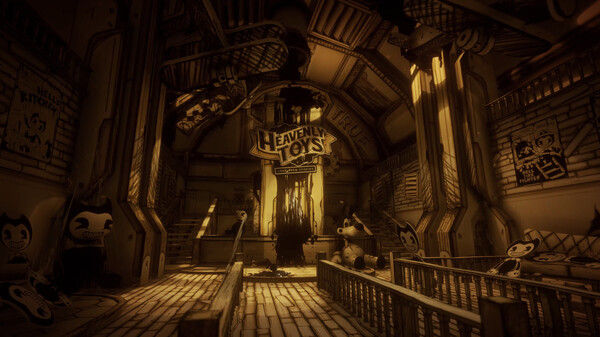 班迪与墨水机器/Bendy and the Ink Machine 截图
