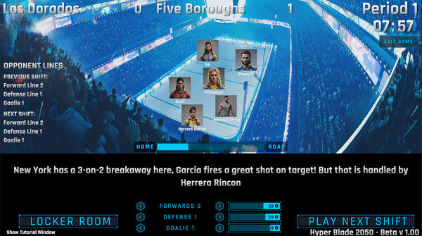 HyperBlade 2050 - Dystopian Sports Manager 截图