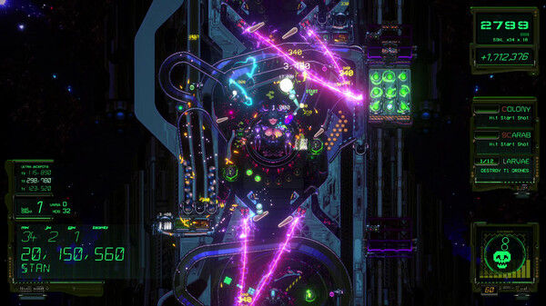 异种弹珠/XENOTILT: HOSTILE PINBALL ACTION 截图