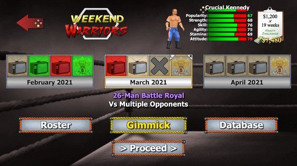 摔跤帝国/Wrestling Empire 截图