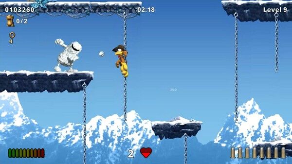 Moorhuhn Jump and Run 'Traps and Treasures 2' 截图
