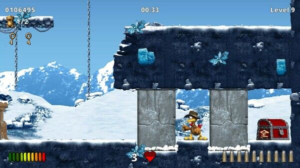 Moorhuhn Jump and Run 'Traps and Treasures 2' 截图