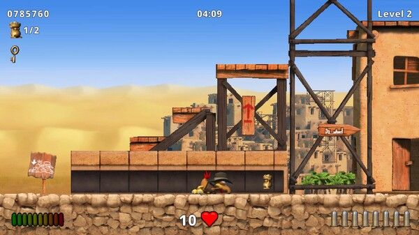 Moorhuhn Jump and Run 'Traps and Treasures 3' 截图