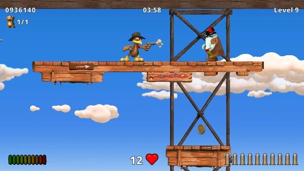 Moorhuhn Jump and Run 'Traps and Treasures 3' 截图